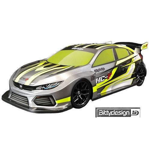 Bittydesign HC-F FWD Touring Car Body (Clear) (190mm)