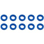 Team Associated 5.5x1.0mm Aluminum Ball Stud Washer (Blue) (10).