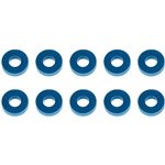 Team Associated 7.8x3.5x2.0mm Aluminum Hub Spacer Washer (Blue) (10).