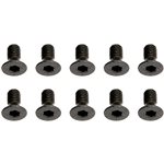 Team Associated 3x6mm Flat Head Hex Screw (10).