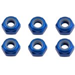 Team Associated 3mm Aluminum Factory Team Locknut (6).