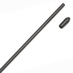 Team Associated Antenna Tube 12" w/cap Black.