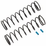 Team Associated Rear Shock Spring V2 (Blue - 4.3lb/in) (2).