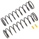 Team Associated Rear Shock Spring V2 (Yellow - 4.4lb/in) (2).