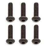 Team Associated 4x14mm Button Head Hex Screw (6).