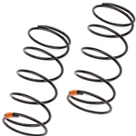 Team Associated 13mm Front Shock Springs (2) (Orange 4.3lb/in, 6.0T).