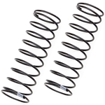 Team Associated 13mm Rear Shock Springs (2) (Gray 2.0lb/in, 10.5T).