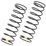 Team Associated 13mm Rear Shock Springs (2) (Yellow 2.3lb/in, 9.5T).