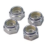 CRC Aluminum 4-40 thread Locknuts (4).