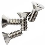 CRC 4-40x5/16" Stainless Steel Flat Head Screws (4).