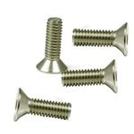 CRC 4-40x7/16" Stainless Steel Flat Head Screws (4).