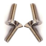 CRC 4-40x1/2" Stainless Steel Flat Head Screws (4).