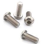 CRC 4-40x3/16" Stainless Steel Button Head Screws (4).