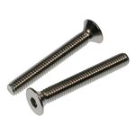 CRC 4x30mm Stainless Steel Flat Head Screw (2).