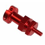 CRC WTF 1 Red Aluminum Left Clamping Hub.