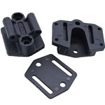 CRC WTF 1 Upper/Lower Plastic Arm Mount Set.