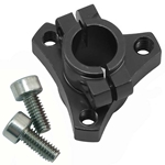 CRC Double Clamp 1/12th Hub M3 (Black).