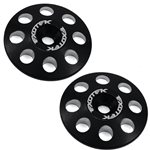 Exotek 22mm 1/8 XL Aluminum Wing Buttons.