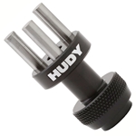 Hudy Aluminum 1/12 Pan Car Tire Truer Wheel Adapter Nut.