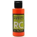 Mission Models Orange Acrylic Lexan Body Paint (2oz).