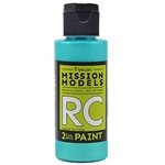 Mission Models Iridescent Teal Acrylic Paint (2oz).