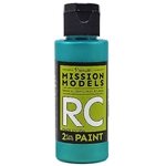 Mission Models Iridescent Turquoise Acrylic Paint (2oz).