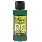 Mission Models Translucent Green Acrylic Paint (2oz).