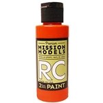 Mission Models Translucent Orange Acrylic Paint (2oz).