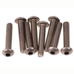 Mugen Seiki SIG 3x16mm Titanium Button Head Screws (8).