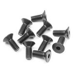 Mugen Seiki SJG 4x10mm Flat Head Screw (10).