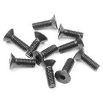 Mugen Seiki SJG 4x12 Flat Head Screws (10).