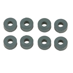 Mugen Seiki 3x8x3mm Aluminum Roll Center Spacer (8) (Gray)