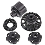 Mugen Seiki MTX7 Differential Case and Pulley Set.