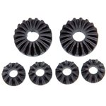 Mugen Seiki Internal Differential Gear Set (4S+2L).