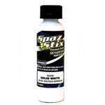 Spaz Stix Solid White / Glow Backer Airbrush Paint (2oz).