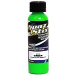 Spaz Stix Green Fluorescent Airbrush Paint (2oz).