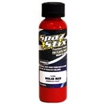 Spaz Stix Solid Red Airbrush Paint (2oz).