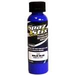 Spaz Stix Solid Blue Airbrush Paint (2oz).