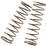 Tekno RC Low Frequency 75mm Front Shock Spring Set (Green - 4.14lb/in).