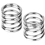 XRAY 4mm Pin Front Coil Spring (Silver/C=1.8 - 2.0) (2).