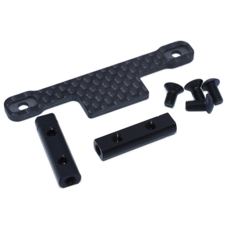 XRAY XB2 2024 Aluminum Servo Holders & Graphite Bridge.[XRA326202]